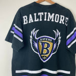 1996 Vintage Baltimore Ravens Big Print Tee