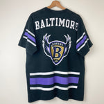 1996 Vintage Baltimore Ravens Big Print Tee